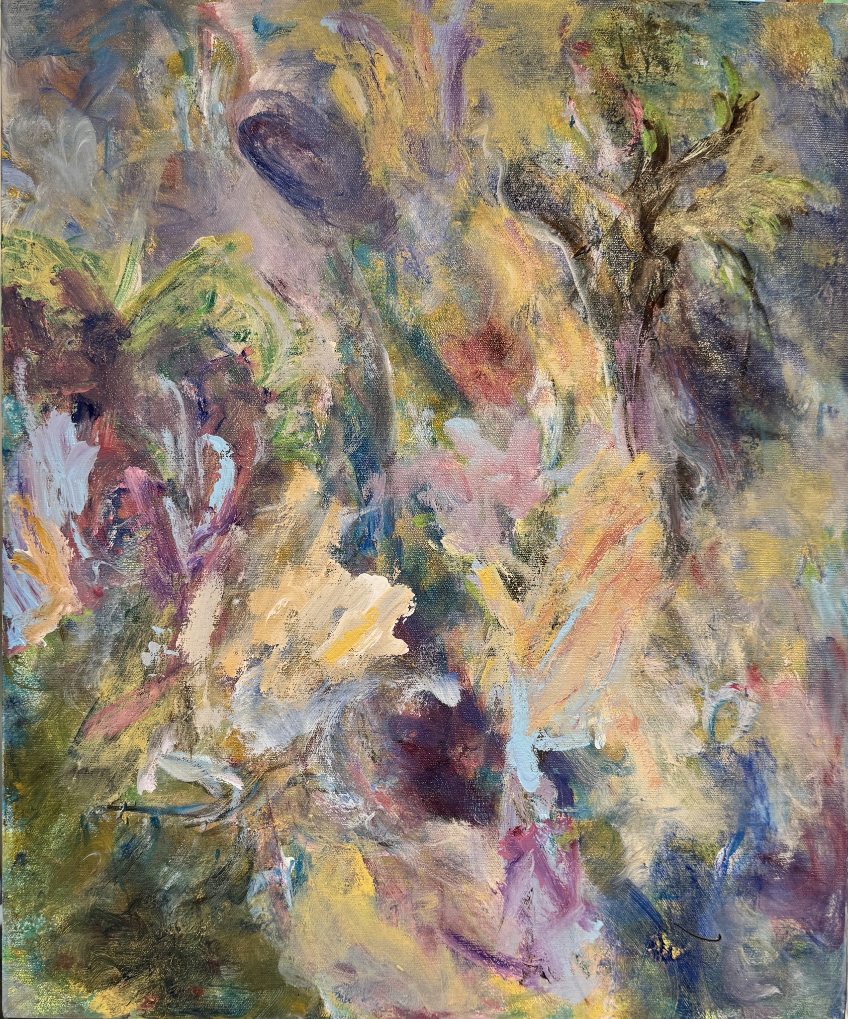 acrylic painting on canvas